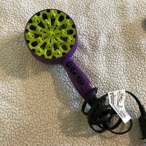 Bed Head Curls in Check 1875W Diffuser Hair Dryer Purple BH420BL
